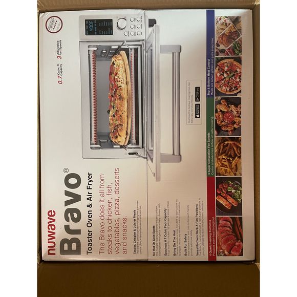 Nuwave Kitchen Nwt Nuwave Bravo Toaster Oven Air Fryer Poshmark